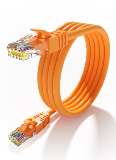 اشتري كابل CAT6 كابل توصيل عالي السرعة 5 متر برتقالي في الامارات