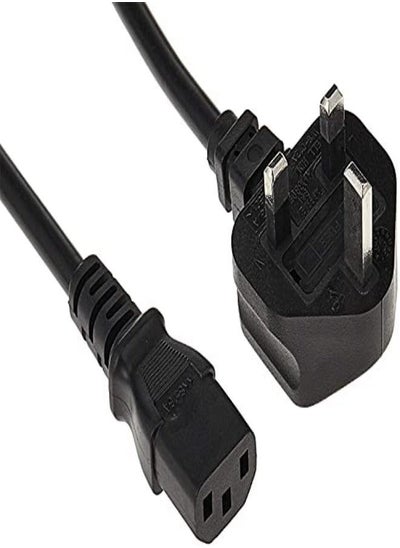 اشتري 1.5m 3-Pin UK Plug Power Cord with C13 Port for Laptop PC Power في السعودية