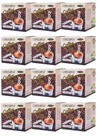 Buy Constanta Coffee Body Srim With Sugar Free 12 Sachets 180 Grams (Pack Of 12) in UAE