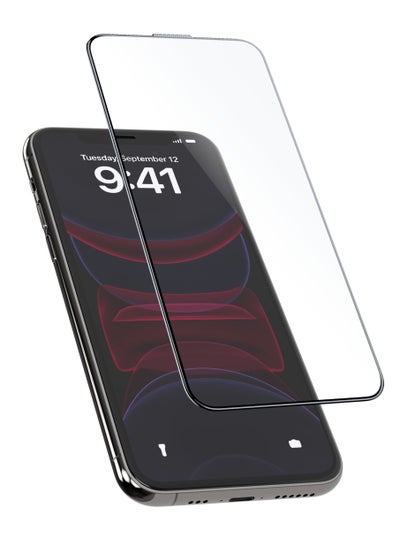 Buy iPhone 11 and iPhone XR Vista HD Glass Screen Protector /Anti Fingerprint/ Water Resistant / Scratch Resistant / Tempered Glass - Clear in UAE