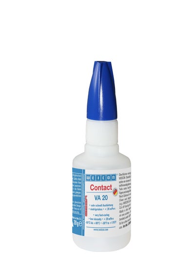 Buy WEICON Contact VA 20 | 20 g | Cyanoacrylate Adhesive | For rubber, wood, metal, plastic in UAE