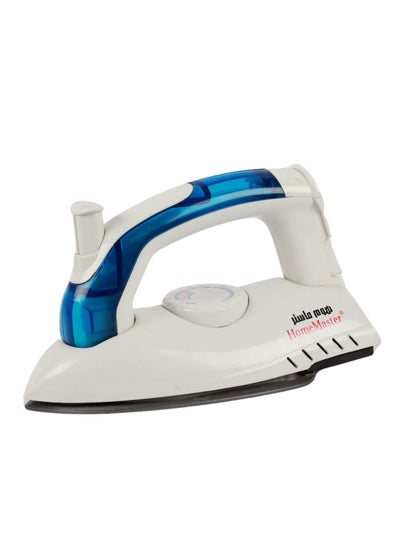 Buy Steam Iron Non-Stick Coating Plate and Adjustable Temperature Control for All Types of Clothes 750 Watt Grey in Saudi Arabia