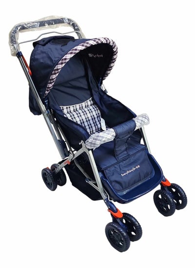 Buy Baby Stroller Pram 0-3 Years Reversible Handle Light Weight Canopy in Saudi Arabia