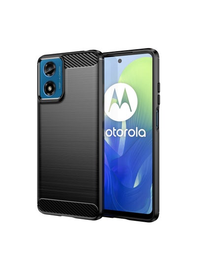 Buy Protective Case Cover For Motorola MOTO G04/MOTO G24 4G Black in Saudi Arabia