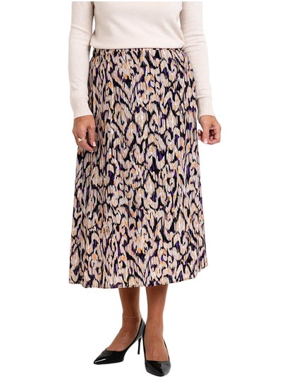 اشتري Print Midi Skirt, Multi في مصر