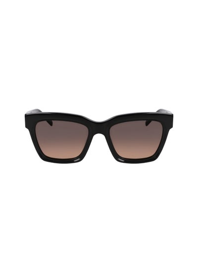 اشتري FULL RIM ACETATE CAT EYE DKNY SUN DK551S  5318 (001) BLACK في الامارات