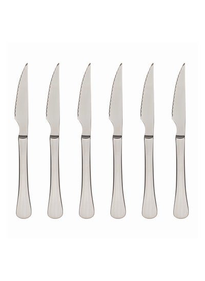 Buy 6 Piece Munich Stainless Steel Steak Knife Set in UAE