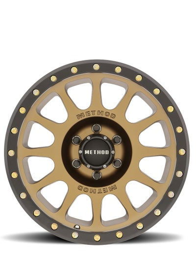 اشتري Method Race Wheels 305 NV Method Bronze/Black Street Loc 17x8.5" 6x5.5", 0mm offset 4.75" Backspace, MR30578560900 في الامارات