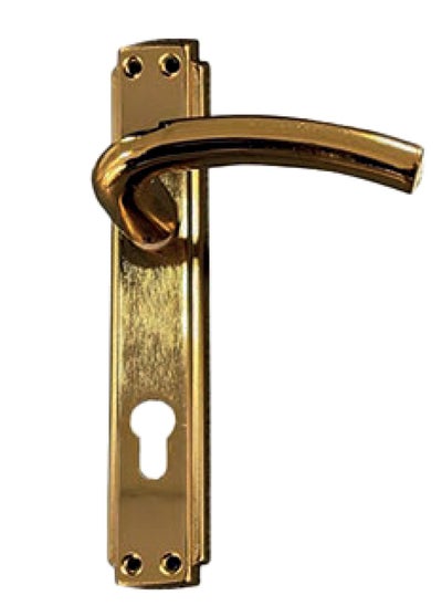 Buy DOOR HANDLE  Gold 0520-023B  SOMER in Saudi Arabia