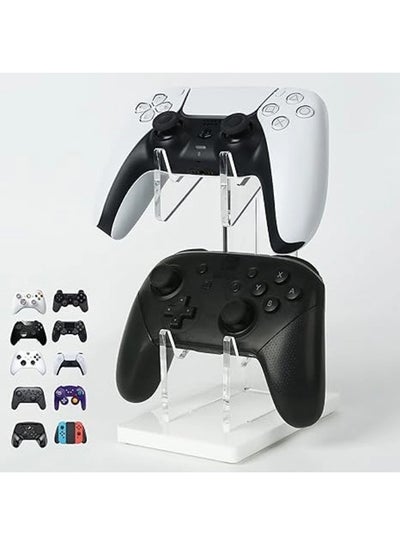 Buy Dual Universal Controller Holder Gaming Accessories, Suitable for Almost All Controllers, Controller Stand Bracket for Xbox ONE PS4 PS5 STEAM PC in UAE