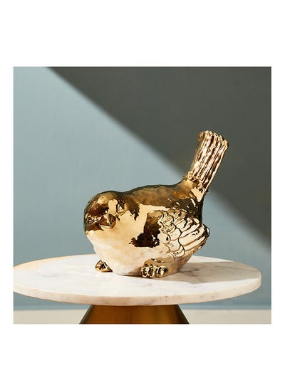 اشتري Duke Bird Drinking Water Ceramic Decorative Accent 25x18x27 cm في الامارات