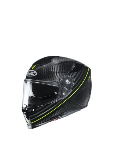 اشتري HJC HELMETS RPHA 70 ARTAN CARBON MC1 Black Yellow Large في الامارات