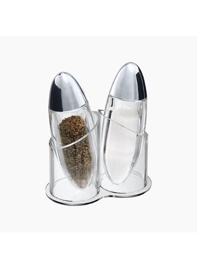 Buy Acrylic Salt And Pepper Shaker With Holder in Egypt