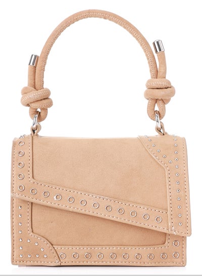 Buy Asymmetric Closure Flap Top Handle Bag in Egypt