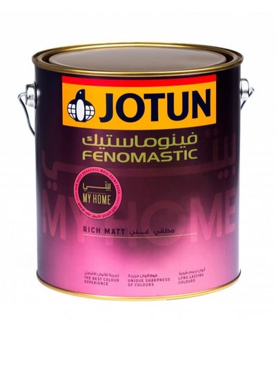 Buy Jotun Fenomastic My Home Rich Matt 4477 Deco Blue in UAE