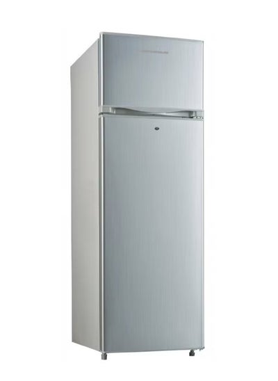 Buy Double Door Refrigerator, 235 Liters, Silver - JSRF-255D in Saudi Arabia