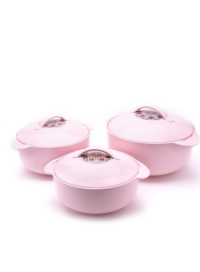 Buy Pink LEO Food Container Set - Large in Saudi Arabia