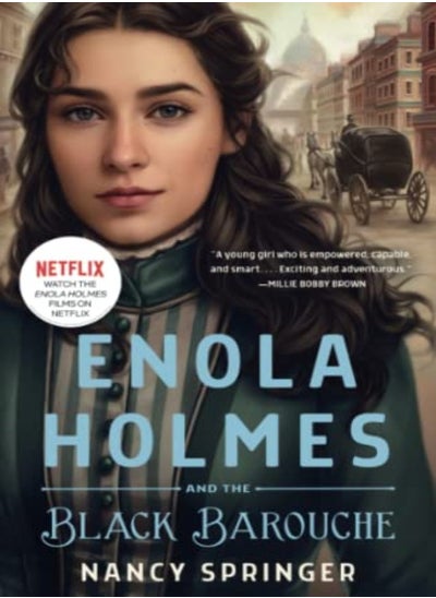 اشتري Enola Holmes And The Black Barouche by Springer, Nancy Paperback في الامارات