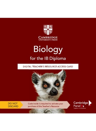 اشتري Biology for the Ib Diploma Digital Teacher's Resou في الامارات