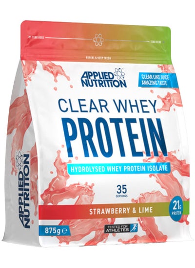 Buy Applied Nutrition Clear Whey Protein Strawberry Lime 875 GM in UAE