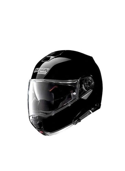 اشتري Nolan N100-5 Classic N-Com 003 Modular Motorcycle Helmet Glossy Black (Large) في الامارات