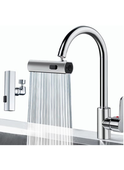 Buy Waterfall Kitchen Faucet, 3 in 1 360°Waterfall Kitchen Faucet, Touch Kitchen Faucet, Faucet Extender for Kitchen Sink, Swivel Waterfall Kitchen Faucet in Saudi Arabia