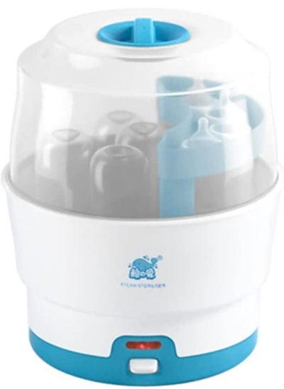 Buy Baby Bottle Sterilizer Bottle Steam Sterili-zer for Baby Bottles BPA Free Pacifiers Breast Pumps Large Capacity and 99.99% Cleaned in 8 Mins Holds up to 6 Bottles Easy to Operate in UAE