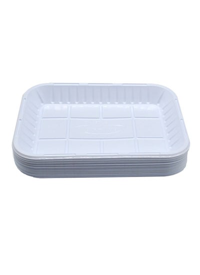 Buy Disposable Plastic Plates - 50 Pieces in Saudi Arabia