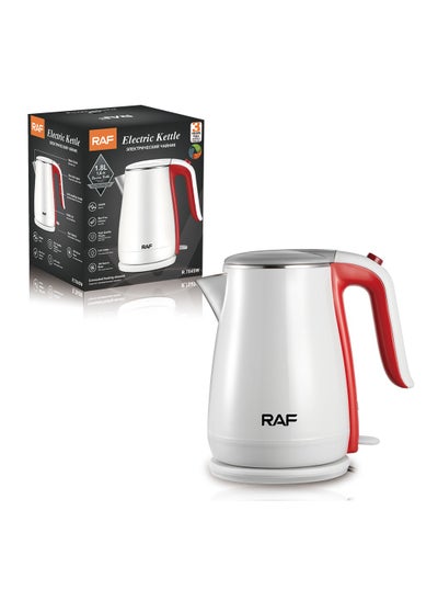 اشتري Household Stainless Steel Liner Automatic Power-off Kettle 1.8L في السعودية