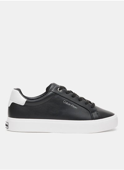 اشتري Logo Leather Low Top Sneakers في الامارات