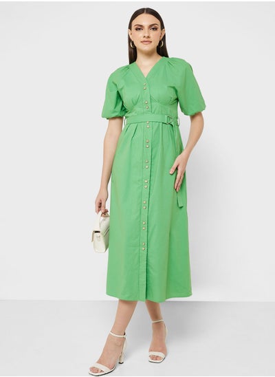 Buy Button Down Shirt Dress in UAE