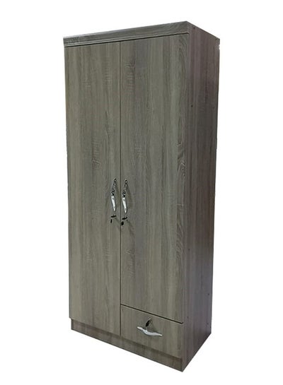 Buy 2 Door Wooden Wardrobe Cabinet / Cupboard Engineered Wood Perfect Modern Stylish Heavy Duty. in UAE