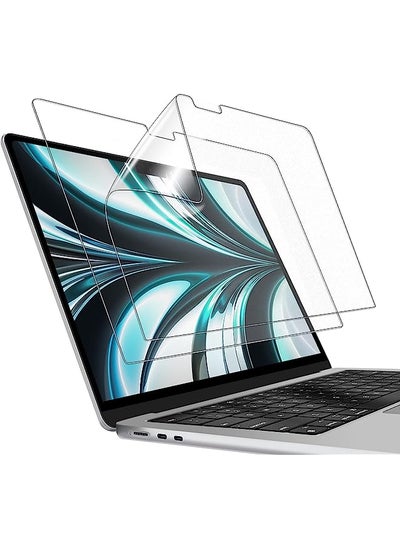 اشتري Screen Protector For Macbook Air 13.6 Inch (2022, M2), Anti-Glare Film Matte, Anti-Fingerprint, 2-Pack في الامارات