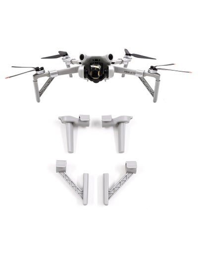 اشتري Landing Gear Extensions for DJI Mini 4 Pro Drone Heightening Bracket Leg Support Protector في الامارات