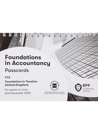 اشتري FIA Foundations in Taxation FTX FA2019: Passcards في الامارات