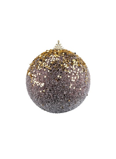 اشتري Gulf Flowers Christmas Balls – 2 Pcs Ornament for Tree & Holiday Decoration في الامارات