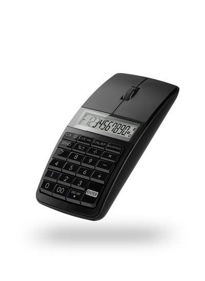 Buy Mouse Slim Computer Link Calculator-Black in Saudi Arabia