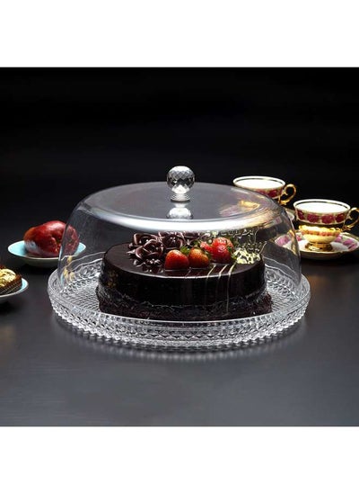 اشتري Acrylic Diamond Round Cake Set في الامارات