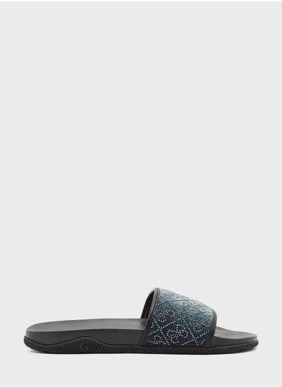 Buy Rayce Studded Slides in UAE