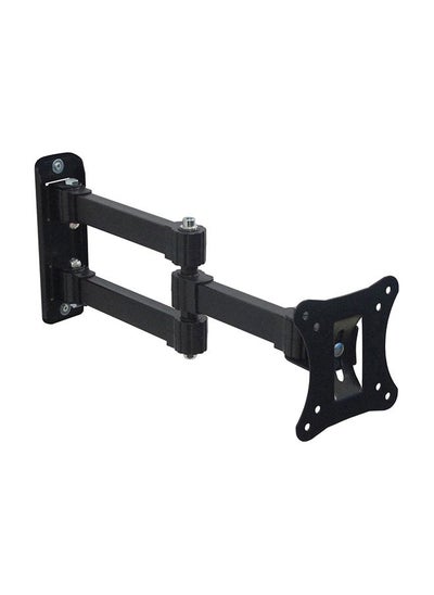 اشتري Swivel Tilt Wall Mount Bracket For LCD TV Black في السعودية