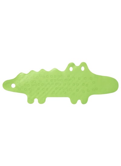 Buy Bathtub Mat Crocodile Green in Saudi Arabia