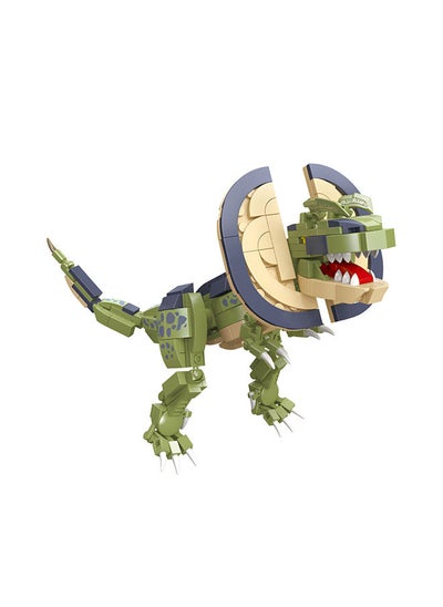 اشتري 309-Piece Block Toy Dinosaurs World - Double Crowned Dragon في الامارات