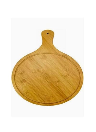 Buy Wooden Pizza Serving Plate Brown 11.4 inch in Egypt