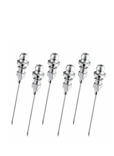 اشتري Bearing Grease Injector Needle，Removable Needle Grease Dispenser 6pcs，for Injecting Grease Into Sealed Bearings and CV Joints في السعودية