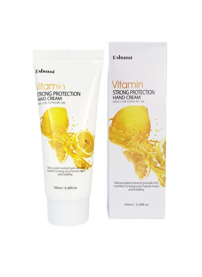 Buy KOREAN PRODUCT  Vitamin strong protection hand cream - various plant extracts provide rich nutrition to keep your hands moist and healthy 100 ml in UAE