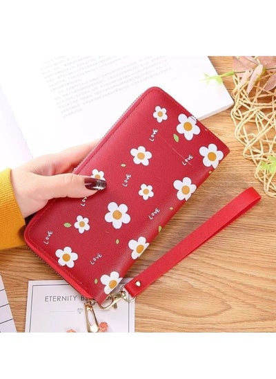 اشتري Floral print wallet for women في مصر