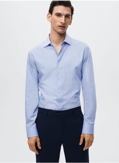 Buy Striped Slim Fit Shirt in UAE