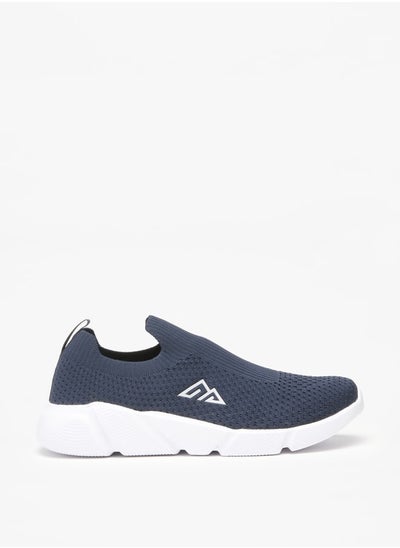 Buy Men's Textured Slip-On Sports Shoes in Saudi Arabia