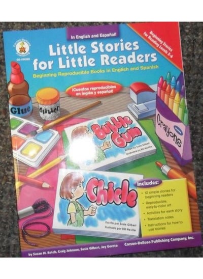 Buy Little Stories for Little Readers Level 5-6 in English and Spanish (In Englisn and Espanol!, CD-104200) in UAE