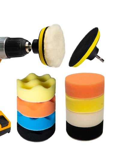 Buy Car And Headlight Polishing Sponge Set in UAE